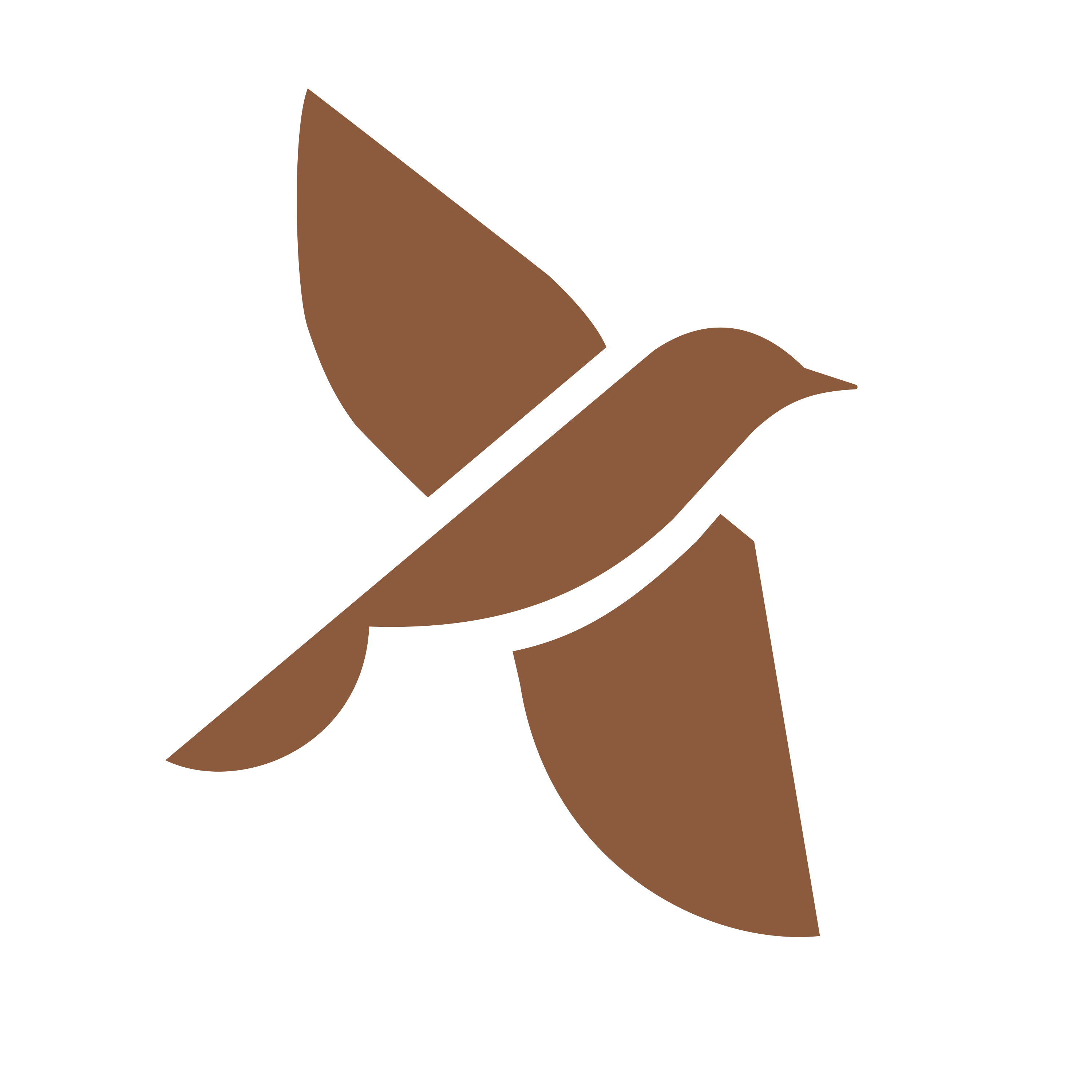 Logotipo Serra Gaúcha — Duo Color Branco/Marrom
